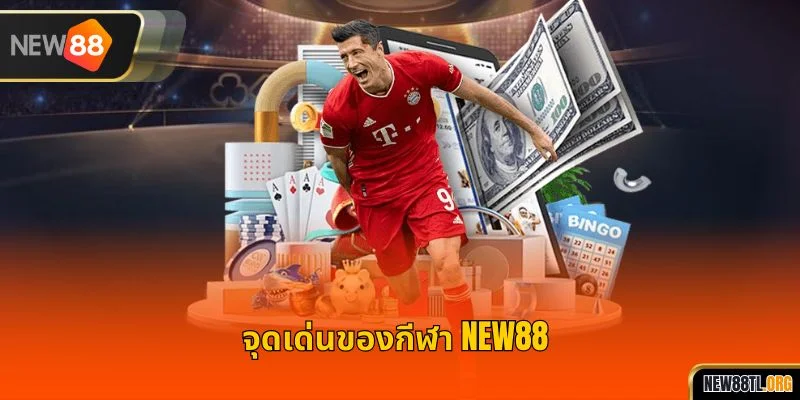 จุดเด่นของกีฬา NEW88